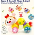 thumbnail image 3 of Baby 6-12 Months+ Push & Go Musical Light Toys for 1-Year-Old Girls and Boys Gifts, 3 of 5