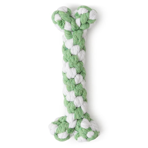 Dog Rope Toy Creative Bone Shape Dog Bite Toy Pet Bite Rope Pet Teething Toy
