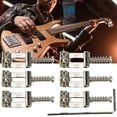 thumbnail image 1 of Guitar Saddle Bridge, Easy To Install  Electric Guitar Parts, For Home Ukulele, 1 of 8