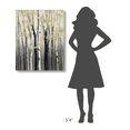 thumbnail image 4 of Global Gallery's 'Golden Birch I' By Marilyn Hageman Stretched Canvas Wall Art, 4 of 4