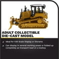 thumbnail image 3 of Diecast Masters 1:50 Caterpillar D6 XE LGP Track-Type Tractor (VPAT Blade) | High Line Series Cat Trucks & Construction Equipment | 1:50 Scale Model Diecast Collectible | Diecast Masters Model 85554, 3 of 8