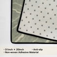 thumbnail image 6 of Modern Abstract Kitchen Mat 31"x20" Non Slip Soft Plush Low Profile Kitchen Rug, Textured Sink Mat for Laundry Room Bedroom Office, 6 of 6