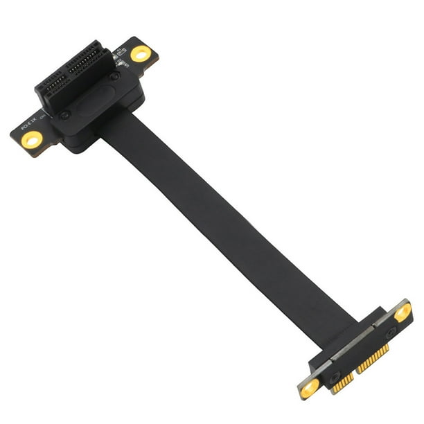 Cable flexible de cinta de extensión PCI-E 1X Slot Riser Card Lead PCI ...