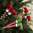 thumbnail image 4 of 5.51*14.96 Inch Elf Leg Insert Hook Boots Plush Toy,Posable Plush Toy For Christmas Play And Decoration, 4 of 5