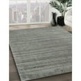 thumbnail image 2 of Ahgly Company Indoor Round Contemporary Gray Abstract Area Rugs, 4' Round, 2 of 6