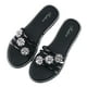 thumbnail image 1 of Amzcrzy Zapatos de mujer,Zapatos de mujer,Zapatillas de mujer, Zapatillas de verano con punta redonda para mujer, sandalias de playa con flores a la moda, chanclas planas informales Sandalias Mujer Z, 1 of 4