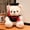 White - Red, variant on LEJHVAQK 10" Teddy Bear Adorable Collectible 2026 Graduation Soft Plush Toy for Students and Graduates of All Ages Commencement Party Favorite Keepsake Gift
