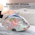 thumbnail image 4 of Yayeee Pillowcase King Size Set of 2 Satin Wrinkle Resistant Envelope Pillow Case, Colorful Flowers Blossoms, 4 of 8