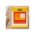 thumbnail image 5 of 2-Pocket Poly Folders, Orange, Pack of 25, 5 of 8