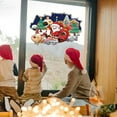 thumbnail image 5 of TanSiDing 2pcs Santa Claus Broken Window Sticker - Easy Peel & Stick Holiday Wall Decal for Festive Home Decor, Living Room & Office Christmas Transformation, 5 of 5