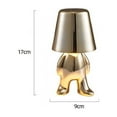 thumbnail image 5 of Bedside Touch Control Table Lamp, Thinker Golden Man Statue LED Table Lamp, Home Living Room Office Decorative Table Lamp, 5 of 11