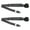 Charcoal, variant on SafeTboy Buick Roadmaster 1954-1956 Standard 3 Point Black Retractable Bucket Seat Belt Kit - 2 Belts
