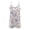 Bow Daisy, variant on ZAITUBLES Womens Summer Rompers Beach Vacation Clothes Adjustable Spaghetti Strap Short Jumpsuits V Neck Design with Front Pockets, Beige Leopard Print, Size M
