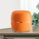 thumbnail image 4 of Mini bote de basura, bote de basura, tipo prensa, contenedor de reciclaje, de pie, con tapa, para limpieza naranja, 4 of 7