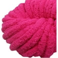 thumbnail image 3 of Nvzi Chunky Chenille Yarn Super Bulky Yarn Plush Yarn Thick Yarn Acrylic for DIY Crafts Crocheting Hand Knitting Hat Blanket,Pink, 3 of 4