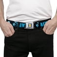 thumbnail image 3 of Riverdale Belt, Seatbelt Buckle Belt, Riverdale Character Faces Shatter Black Blues, Youth 22 to 32 Inches, 3 of 9