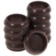 thumbnail image 1 of 10pcs Furniture Coaster Chair Wheel Stopper 5/4 Caster Cup Furniture Protector, 1 of 3