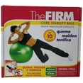 thumbnail image 2 of The Firm Slim and Sculpt Stability Ball with DVD, Green (65cm), 2 of 3