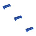 thumbnail image 2 of Ounissouiy Estuche de almacenamiento Soporte para peine Soporte para cabeza de clip Organizador de límite de superficie lisa transparente Type1 NO1, 2 of 6
