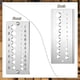 thumbnail image 2 of Placa de pasador de acero para máquina de hacer varillas de pasador de madera Placa de pasador con 19 orificios de 1/8 de pulgada a 5/8 de pulgada para trabajar la madera, 2 of 6