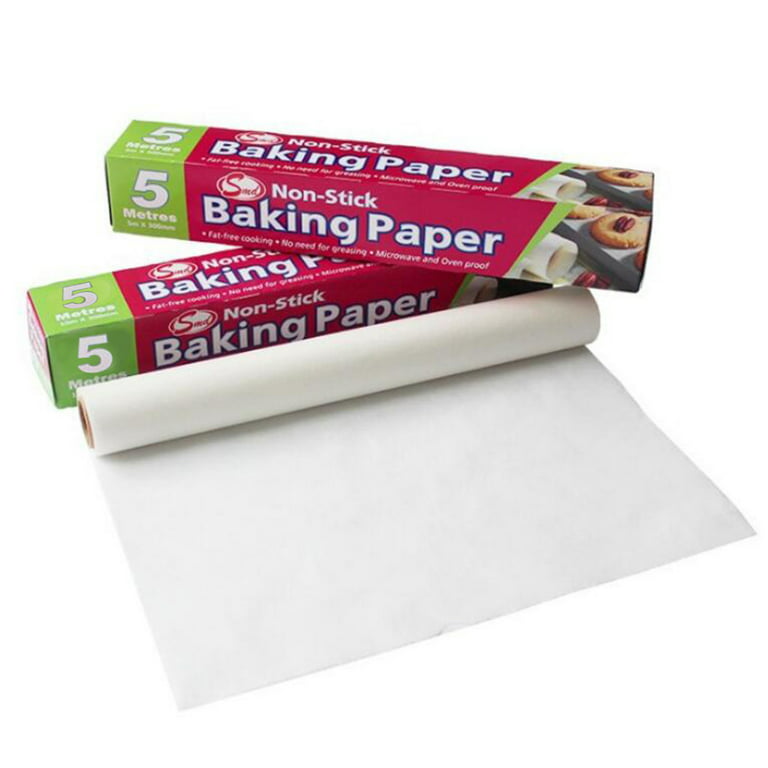 Butter Paper Sheet Roll for Baking and Artwork - 5 meter