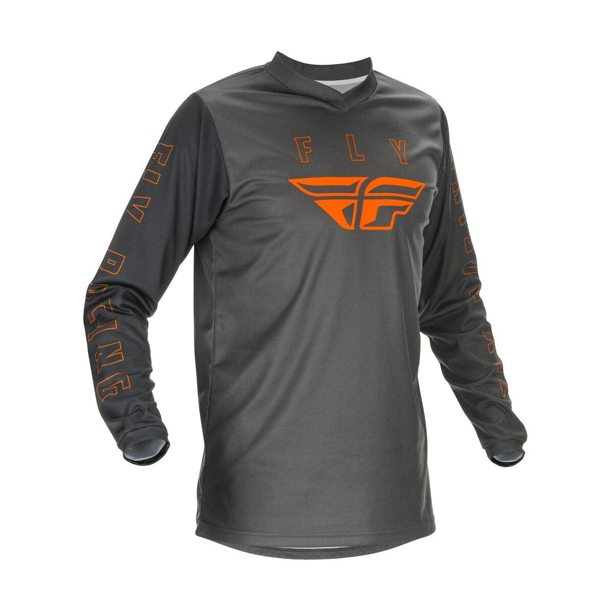 XX-Large Grey/Orange Fly Racing 2021 F-16 Jersey XX-Large Grey/Orange Fly Racing 2021 F-16 Jersey