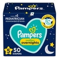 thumbnail image 1 of Pañales desechables Pampers nocturnos etapa 5 overnights 50 piezas, 1 of 4