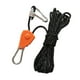 thumbnail image 4 of Suspensión de Cuerda de Trinquete Kusrkot 5m Negro Cuerda de Viento de Tienda, 4 of 8