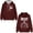 Wine Red, variant on Bailey Zimmerman Merch 2026 Tour Bagless Hoodie Halloween Sweatshirt Streetwear Unisex Winter Fashion Fan Pullovers Top