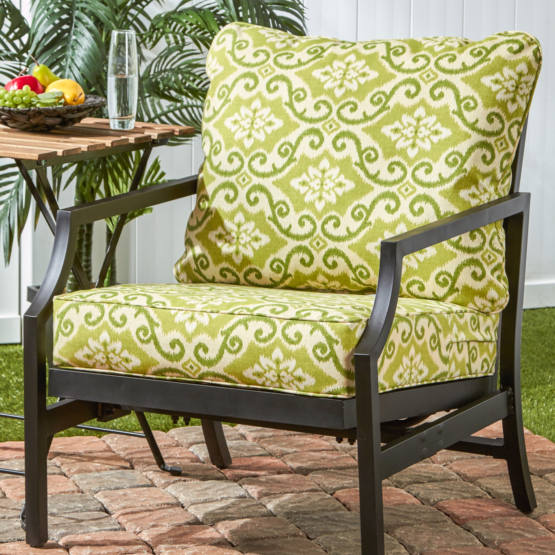 Greendale Home Fashions Shoreham Outdoor Deep Seat Cushion Set