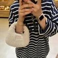 thumbnail image 3 of Mini Women's Plush Handbag Autumn/Winter Plush Crossarm Handbag, 3 of 5