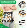 thumbnail image 4 of Yayeee Waist Apron with Pockets for Cooking Waterproof Half Server Aprons, White and Black, 4 of 7