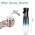 thumbnail image 2 of Spray Bottles Continuous Ultra Fine Mist Empty Water Bottles Hairdresser Spray Bottles Salon Hairdresser Hair Tool Water Sprayer,2 Pcs 200ml black blue, 2 of 7
