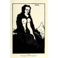 thumbnail image 2 of Beardsley, Aubrey 13x18 Black Modern Framed Museum Art Print Titled - Das Rheingold Erda 1918, 2 of 4