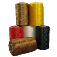thumbnail image 4 of Imitation Sinew Craft Thread, Brown, 3-Ply Polyester Cord, 4 oz Spool, Split-Strand Beading & Leathercraft Thread, 4 of 4