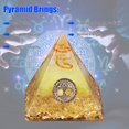thumbnail image 4 of Crystal Pyramid Healing Energy Meditation Crystals Home Office Decor (C), 4 of 8
