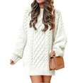 thumbnail image 2 of Fashion Short Cardigan Knitted Sweaters Women Autumn And Winter Long Sleeve Front-open V-neck Button-down Tops Clothes, 2 of 11