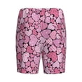 thumbnail image 4 of Yiaed Sweet Heart for Men's Soft Sleep Pajama Short Lounging Pajama Shorts-X-Large, 4 of 8