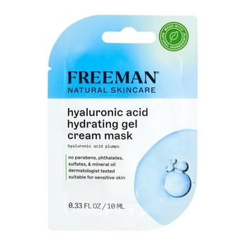 Freeman Natural Skincare Hydrating Hyaluronic  Gel Cream Facial 