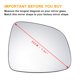 thumbnail image 3 of Reemplazo de vidrio de espejo retrovisor derecho para Suzuki SX4 2006-2011, vidrio calefaccionado blanco de Unique Bargains, 3 of 6