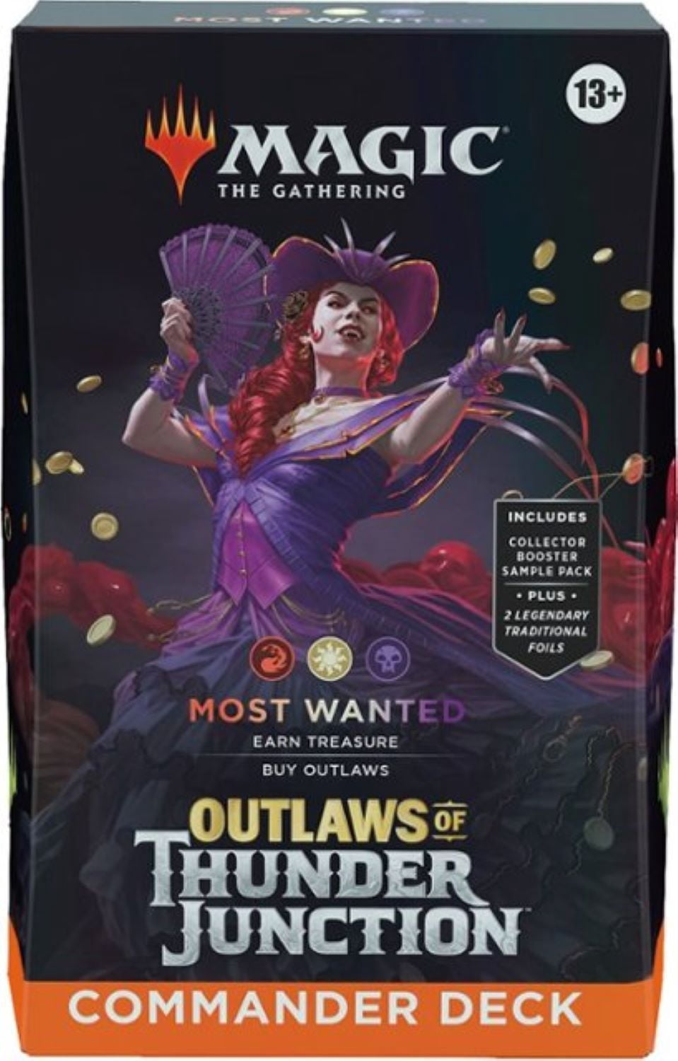 Magic: The Gathering Outlaws Thunder Junction Commander Deck - Most Wanted