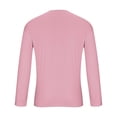 thumbnail image 4 of COSFO Workout Shirts for Men Graphic Cotton Long Sleeve Casual Tops Loose Pullover Crew Neck Graphic Tees, 4 of 5