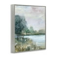thumbnail image 2 of Stupell Industries Serene Riverside View Landscape & Nature Painting Gray Framed Art Print Wall Art, 24 x 30, 2 of 7