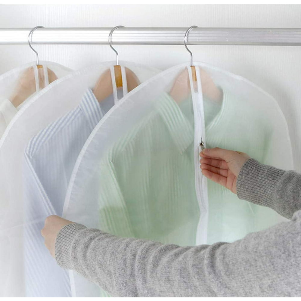 clear garment bags wholesale