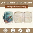 thumbnail image 7 of ZUXONGSY Sea Turtle Hibiscus Print Bible Cover Case for Women Portable Bible Bag Large Christian Tote Bag with Pen Holder Carrying Book Case for Religious, 7 of 7