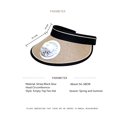 thumbnail image 4 of Hollow Out Fan Sun Hat for Women Wide Brim Breathable Summer Travel Cap, 4 of 5