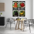 thumbnail image 2 of Stupell Industries Vintage Farm Garden Vegetables Food & Beverage Painting Black Framed Art Print Wall Art, 16 x 20, Set of 4, 2 of 8