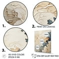 thumbnail image 3 of Designart "American Basswood Tree In Blue And Beige" Tree Amercian Basswood Wall Art Living Room, 3 of 7