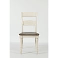 thumbnail image 4 of Starlight Canyon Home White Pine Ladderback Dining Chairs Set of 2 with Sturdy Plywood Construction, 4 of 5