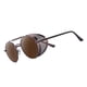 thumbnail image 5 of Gafas de retro Steampunk Gafas góticas con protección lateral ligera para unisex Lente Marrón Zulema Gafas de sol Steampunk, 5 of 7
